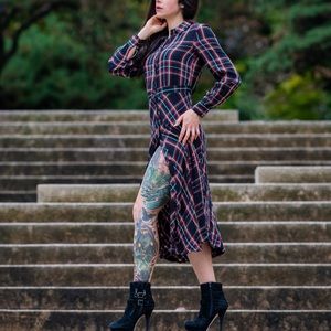 H&M Plaid dress